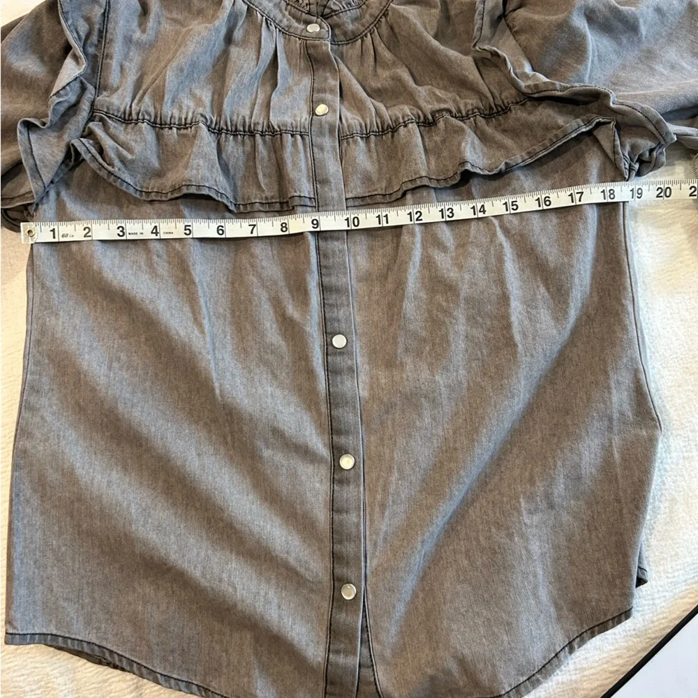 Button Down with Ruffles - Picture 8 of 10